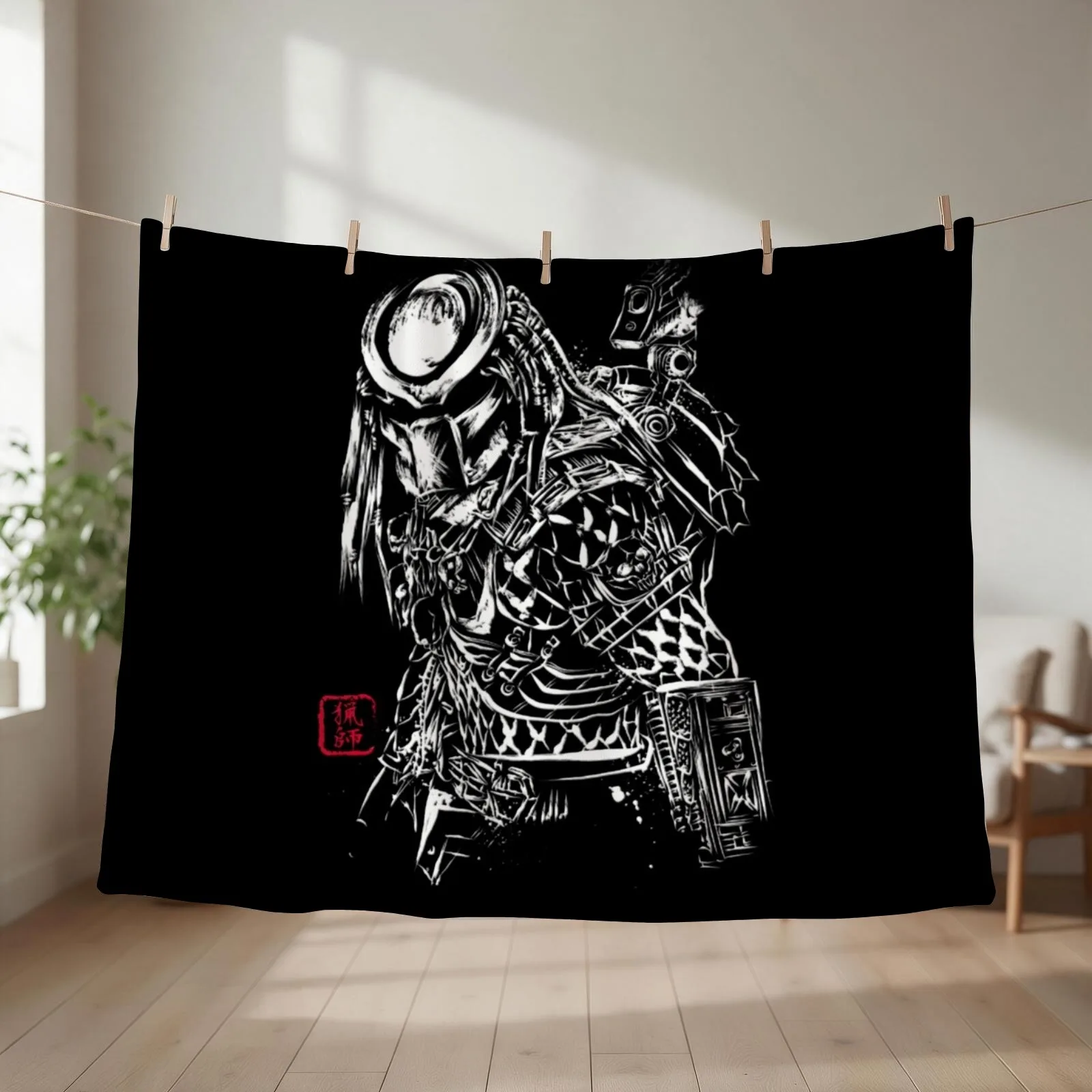 New The shadow of the hunter Throw Blanket couch cozy soft plush fuzzy picnic outdoor blanket
