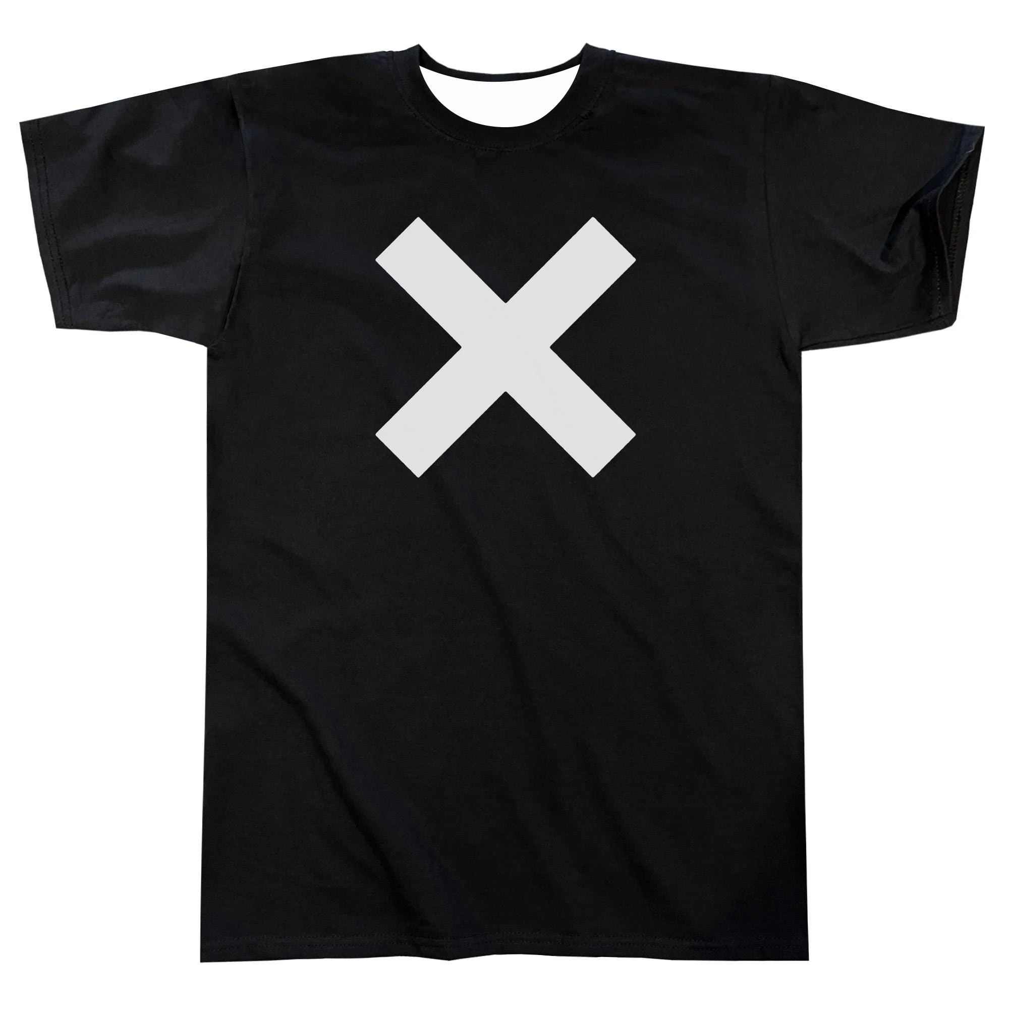 X T-shirt Short Sleeve Crew Neck Graphic Tee in Polyerter for Summer in Various Colors And Sizes For Men And Women