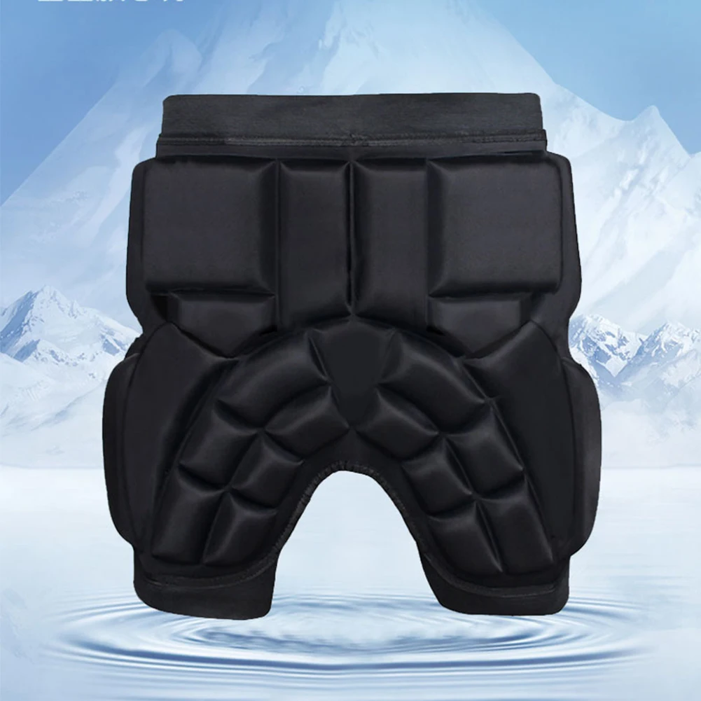 Unisex Hip Protection Pad EVA Thickened Hip Protector Anti-Fall Skiing Protector Pad Adjustable for Skating Ski Snowboard