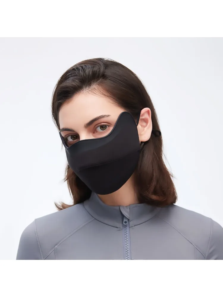 AliExpress OhSunny OHSUNNY Motorcycle Mask Women's Winter Thermal Masks,Breathable & Warm Face Cover  with Fashion PU edge Outdoor Cycling Skiing