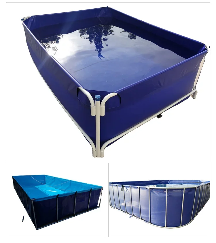 

PVC fish farming equipment tank for sale removable aquaculture equipment