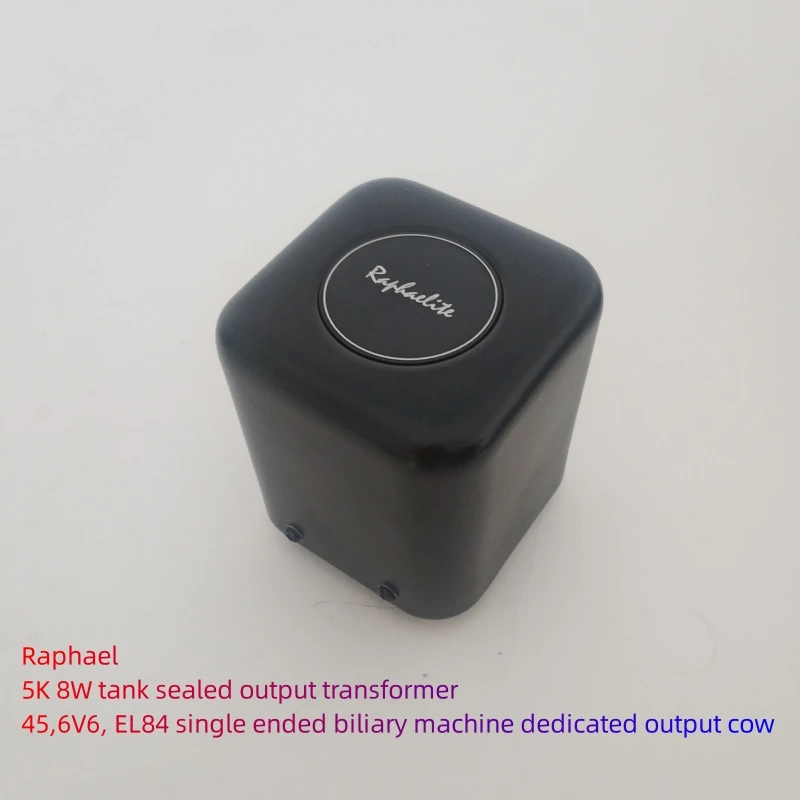 

Raphael 5K 8W Tank Sealed Output Transformer 45,6V6, EL84 Single ended Bile Machine Special Output Newton