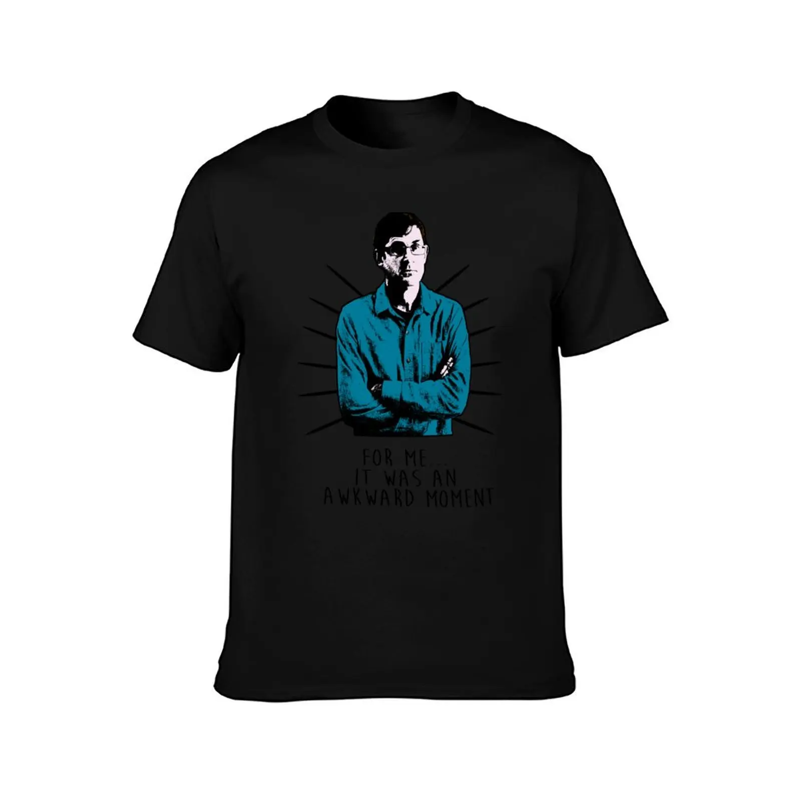Louis Theroux Awkward Moment Funny Quote T-Shirt t shirts for man graphic funny T-Shirt