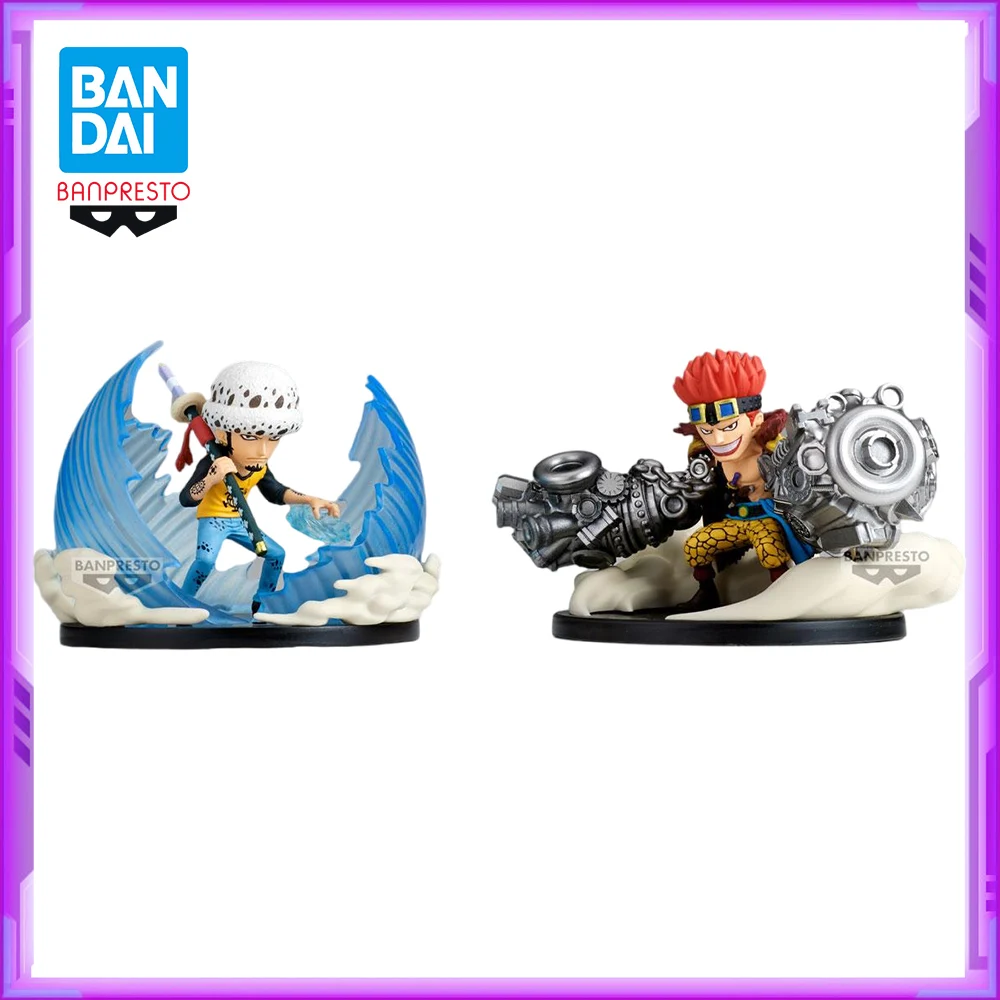 

Original BANDAI BANPRESTO WCF ONE PIECE Eustass Kid Trafalgar D. Water Law PVC Anime Figures Action Figure Model Toys Gift