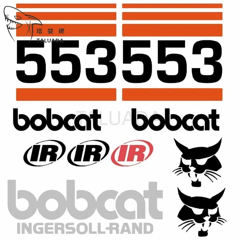 

Наклейки для Bobcat 553, наклейки для мини-погрузчиков