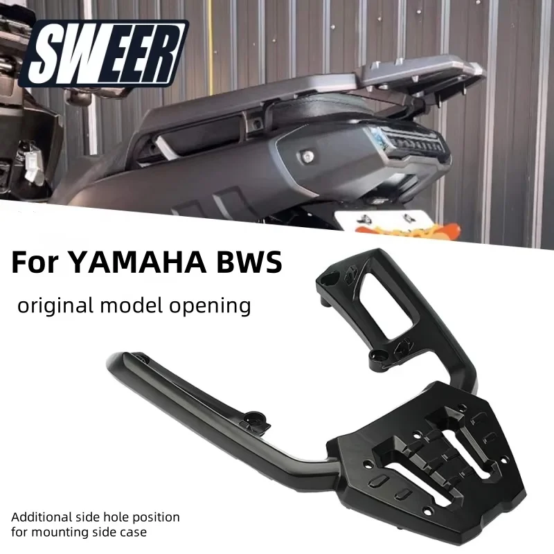 

Rear Luggage Rack Carrier Aluminum Alloy Tail Case Bracket Extender Carrier Durable Motorcycle For YAMAHA BWS