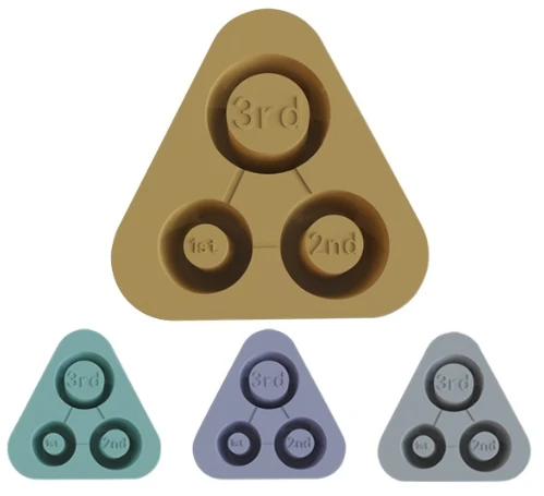 Vassoio cubico per - Stampo cilindrico di 3 dimensioni per bicchiere da 20-40 once