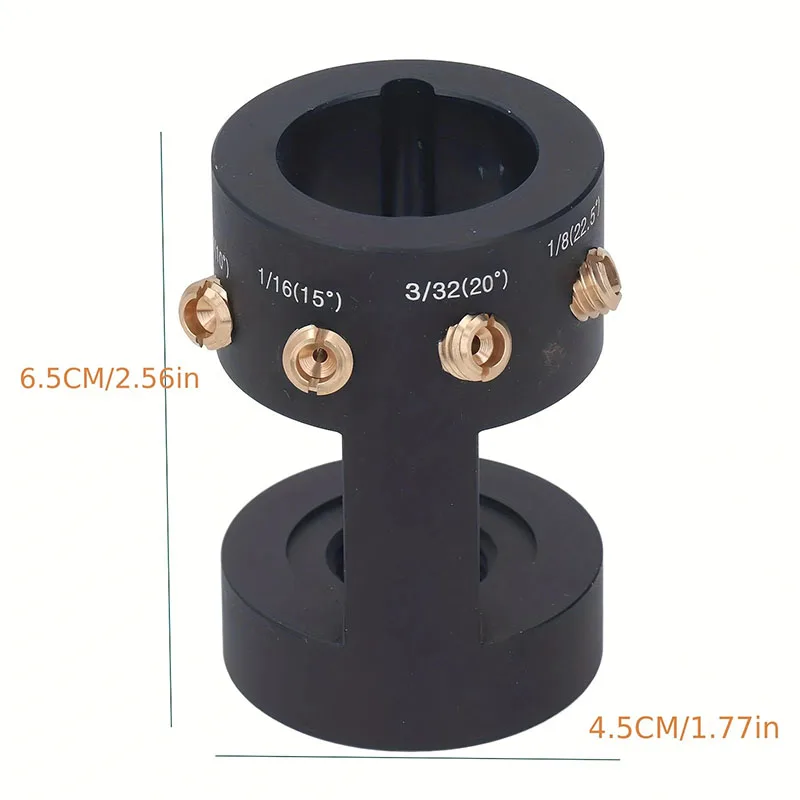 Tungsten Electrode Sharpener Grinder Kit for TIG Welding Portable Tungsten Grinding Tool Fits 0.040