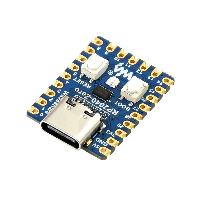 5pcs RP2040-Zero RP2040 for Raspberry Pi Microcontroller PICO Development Board Module Dual-core Cortex M0+ Processor 2MB Flash