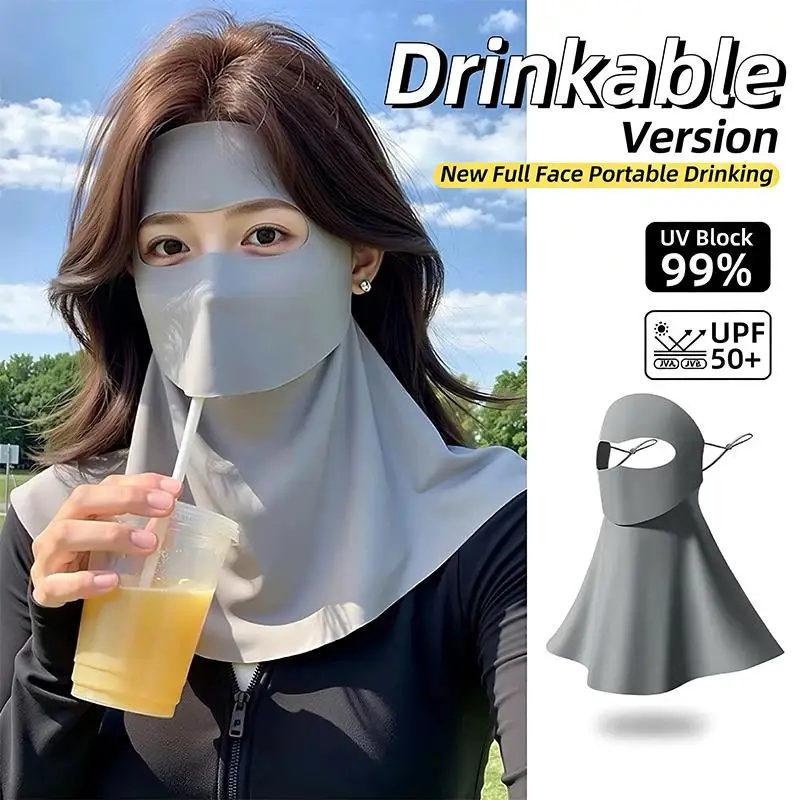 

Women's Sun Protection Face Mask Breathable And UV-protective Suitable For Summer Outdoor Cycling