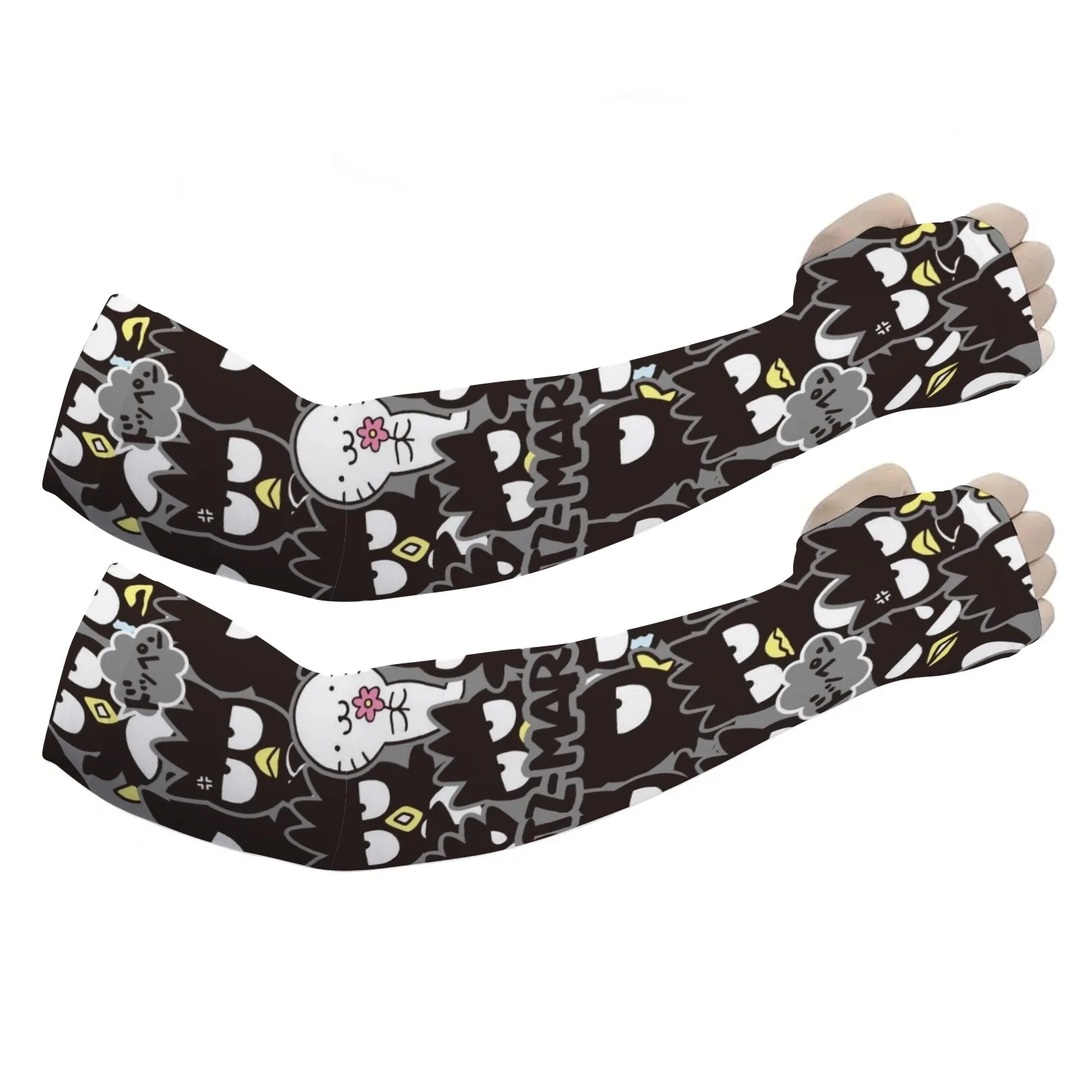 Bad Badtz personalizável – Maru Cartoon Ice Sleeves – Sun – Protetor, respirável e de secagem rápida para diversão moderna ao ar livre