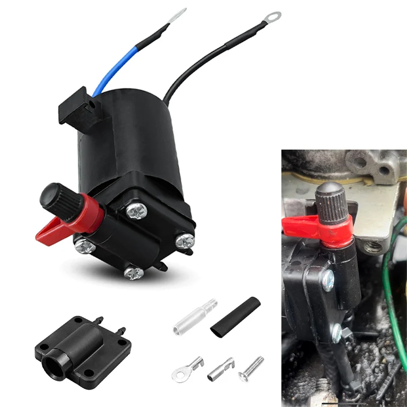 

Fuel Primer Choke Solenoid Compatible with OMC Johnson Evinrude Replace 5007356 5828665 437233 437238 43762 434326 397909