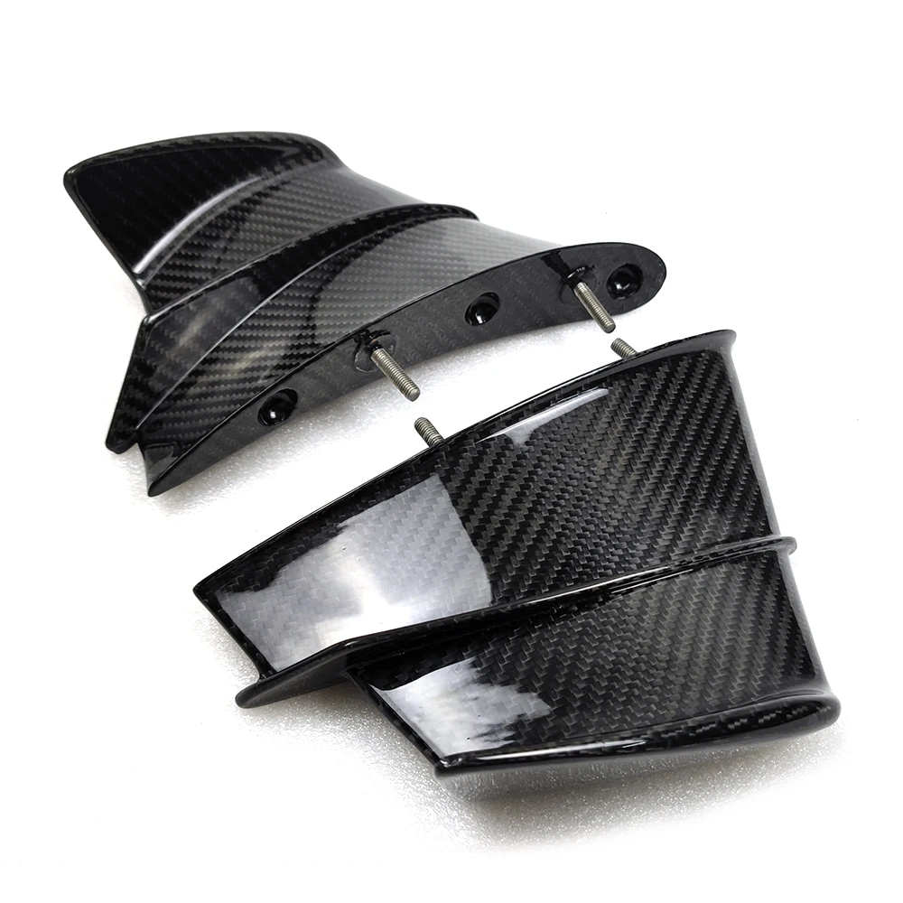 

Winglets Air Deflector for Ducati Panigale V4 2018-2020 3K Carbon Fiber Winglets Aerodynamic Wing Motorcycle Accessories