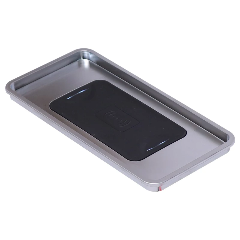 Universal Wireless Charging Tray for 12V Vehicles - Keep Your Devices Charged While Traveling