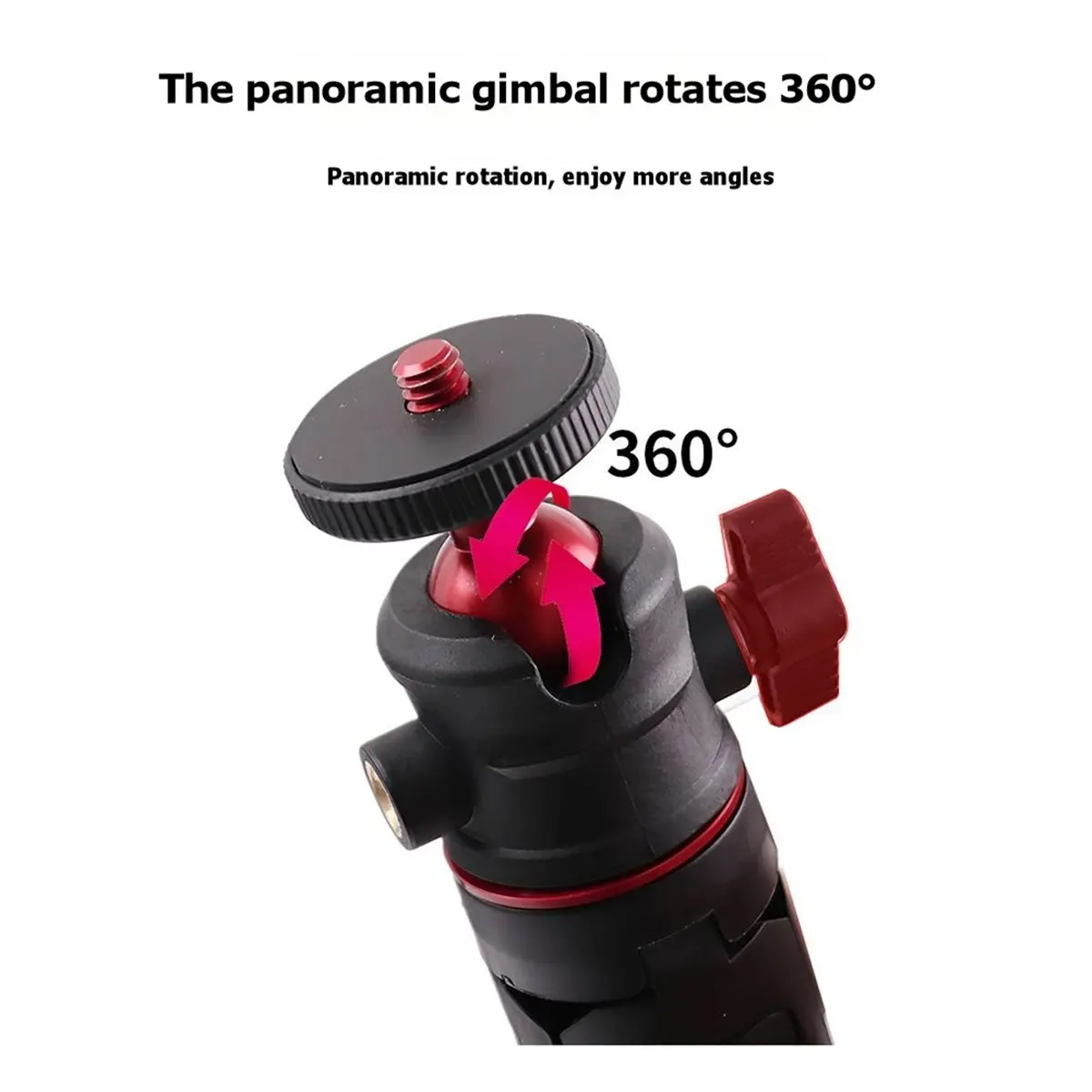 [TOP SALE] Extendable Tripod, Portable Desktop Stand for Phone/Camera/ Photography Adjustable Stable Holder 1/4" Mount