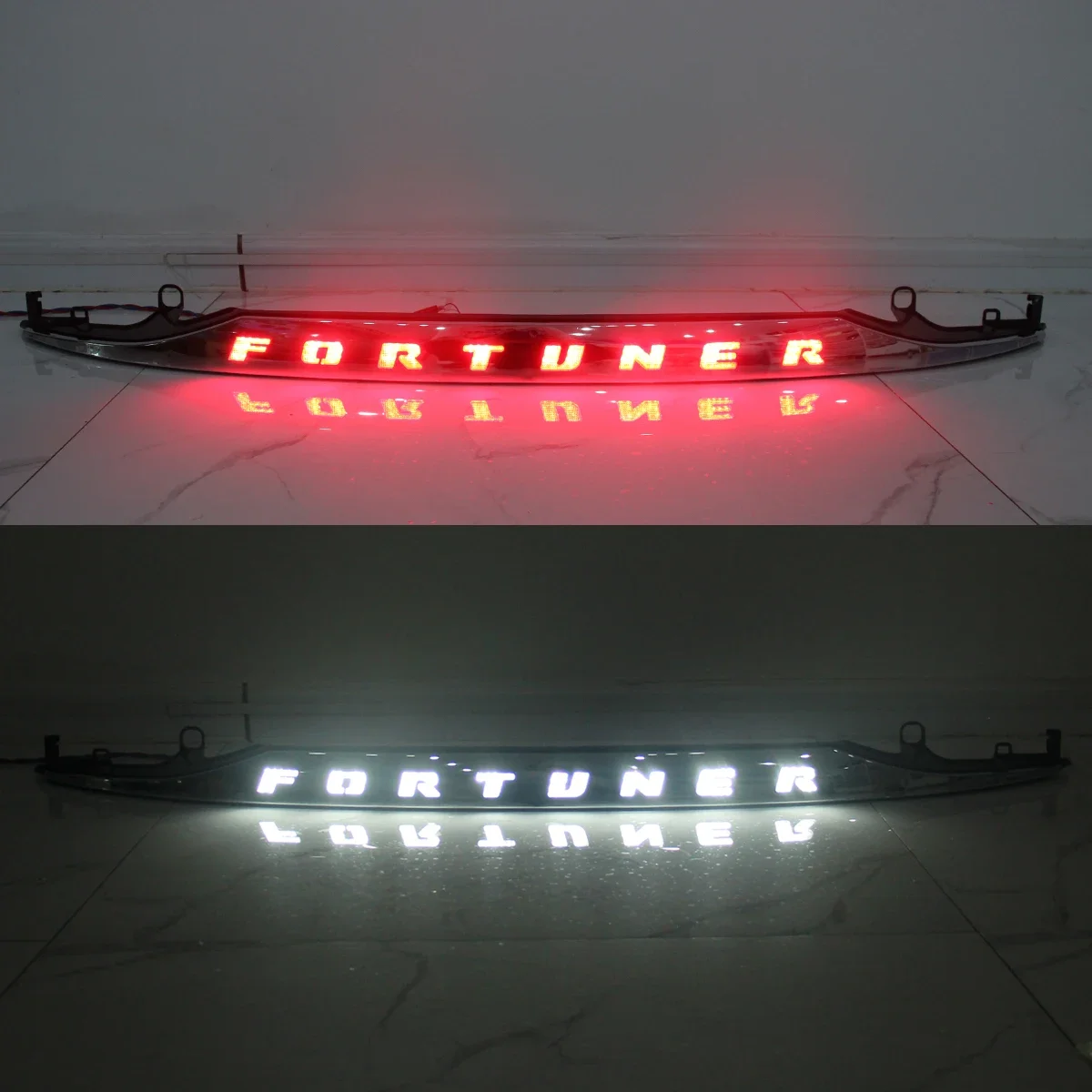 WINAUTO For Toyota FORTUNER 2015-2017 Car Rear Trunk Taillight LED Brake Light and Bumper Light 2-Function Rear Lamp