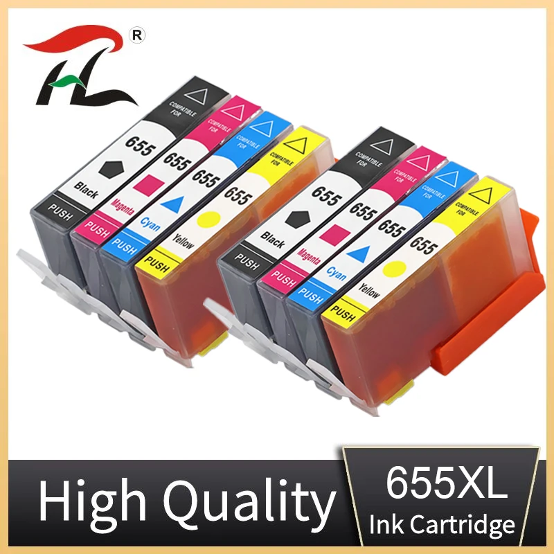 

655XL Новый чернильный картридж для hp 655xl 655, совместимый с струйным принтером hp Deskjet ink Advantage 3525 4615 4625 5525 6525