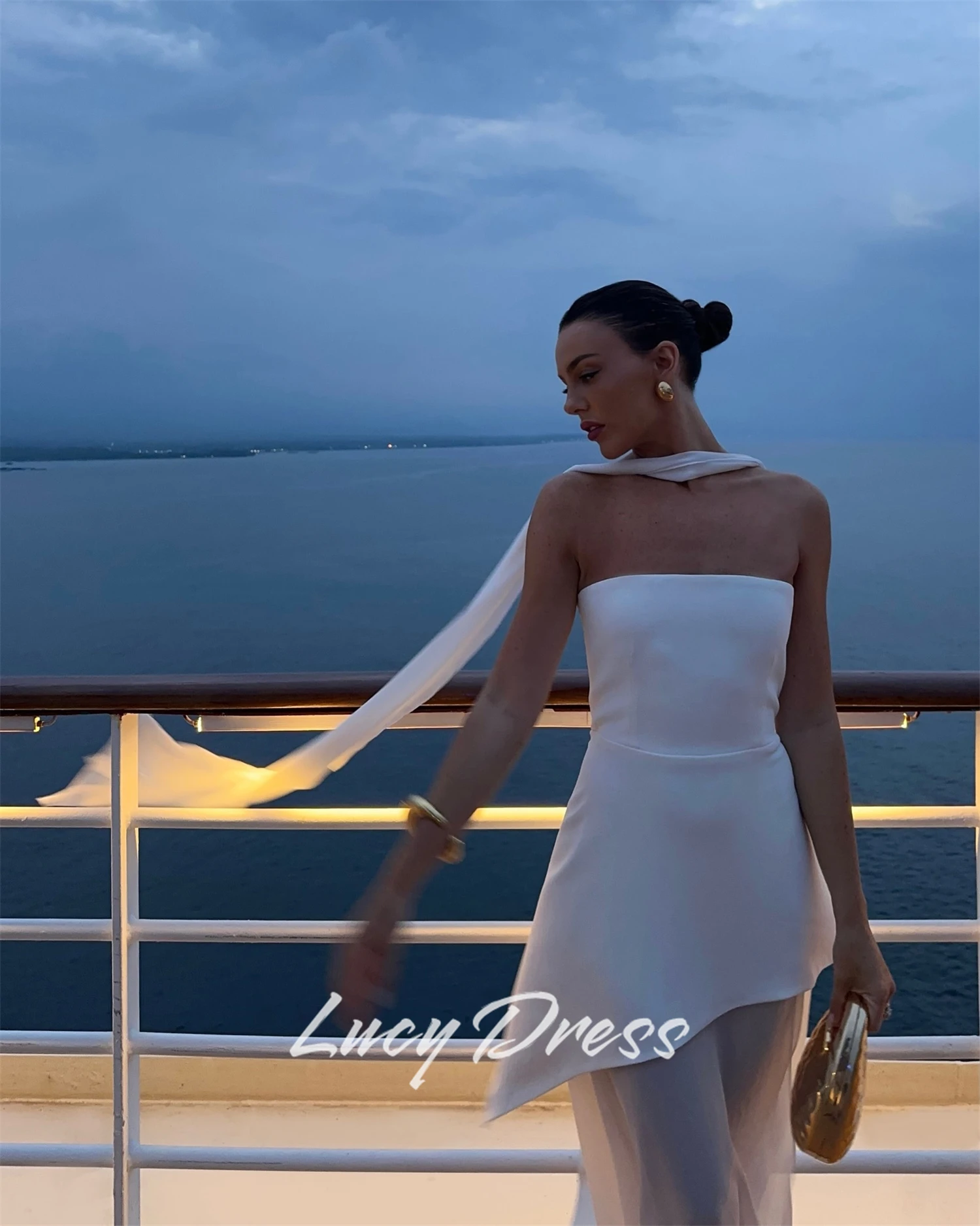 

Lucy Customized Sharon Happy Dresses for Special Occasions Prom Dress Wedding Party Dress Evening Dresses Woman Elegant 2025 New