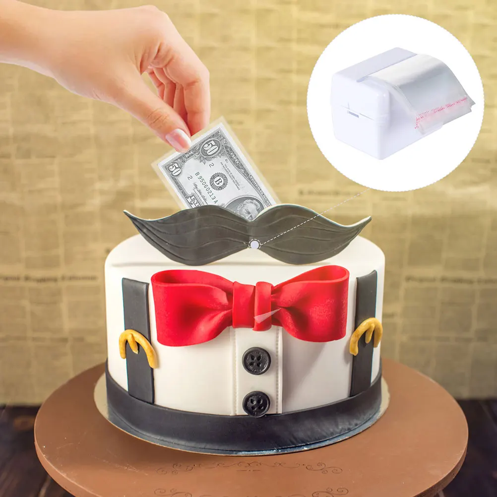 

1Set Cake Dispenser Box Cake Pulling Props Party Birthday Graduation Decoration Supplies Creative Gift