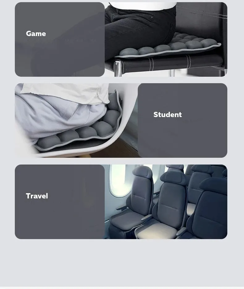 Xiaomi INNERNEED подушка безопасности подушка для спины 3D релаксационный декомпрессионный массаж офисная подушка для автомобильного сиденья бедра