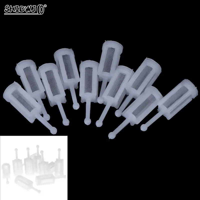 10pcs/set Plastic Gravity Type Spray Gun Spray Filter Pot Diameter 11mm Gravity Guns Are All Universal Effective Isolation