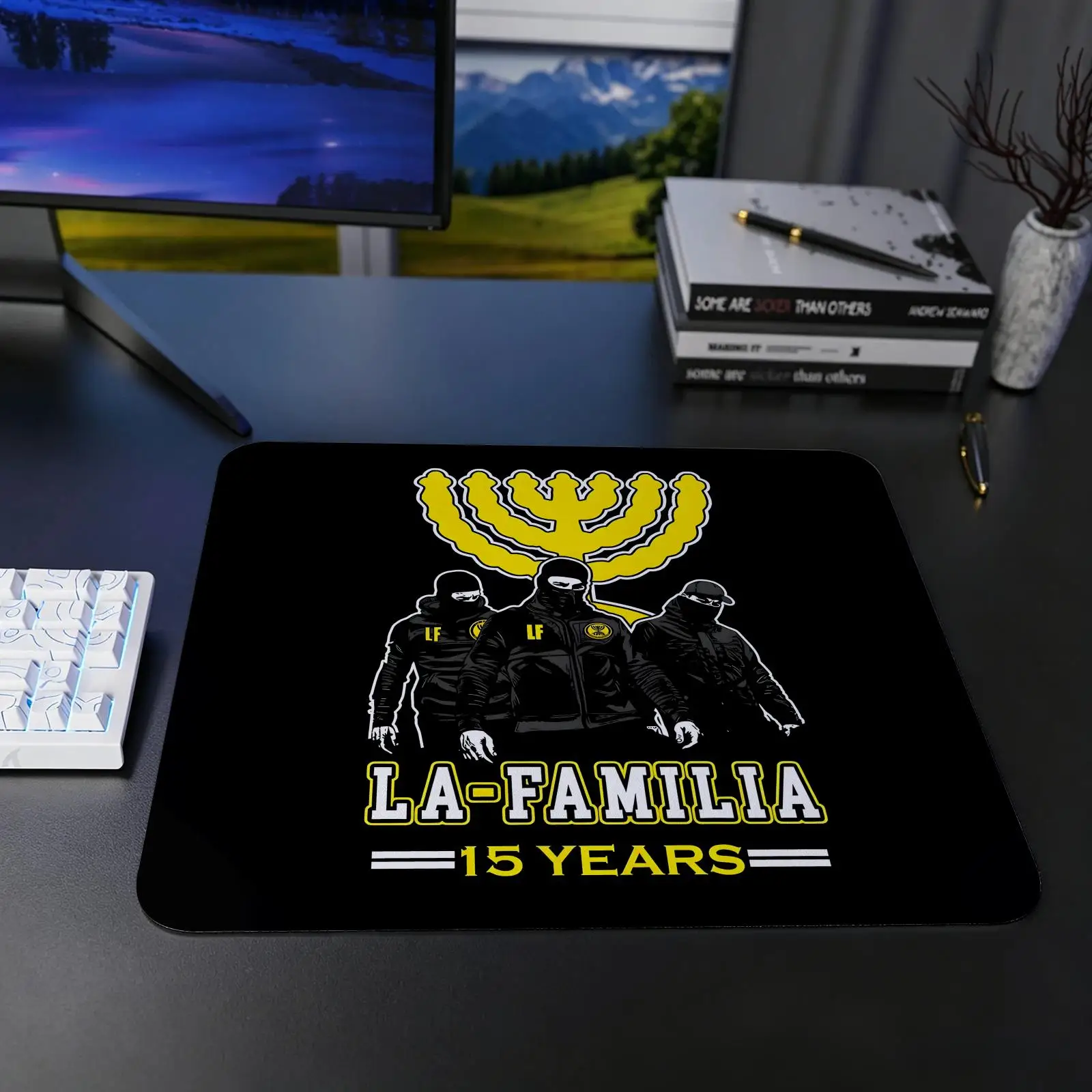 B-Beitars Jerusalem Mouse Pad Regular gaming mouse pad S/M/L size Office mouse pad Laptop desk mat Stitched edge mouse pad