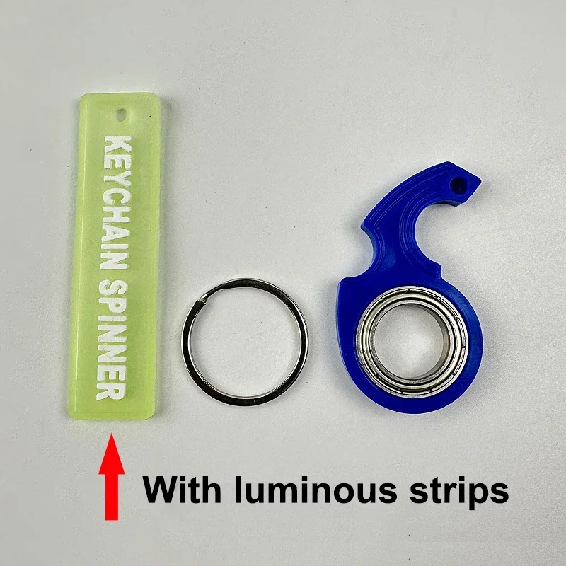 Spinner Stress Spielzeug Lustige Zappeln Spielzeug Kinder Fingerspitze Spinning Schlüsselring Finger Zappeln Ring Entlasten Langeweile Party Geschenke Schlüsselbund Spielzeug