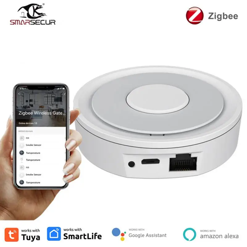 HomeKit 3.0 Gateway Hub Tuya Smart Home Bridge Smart Life Automation Voice Control Works with Siri Alexa