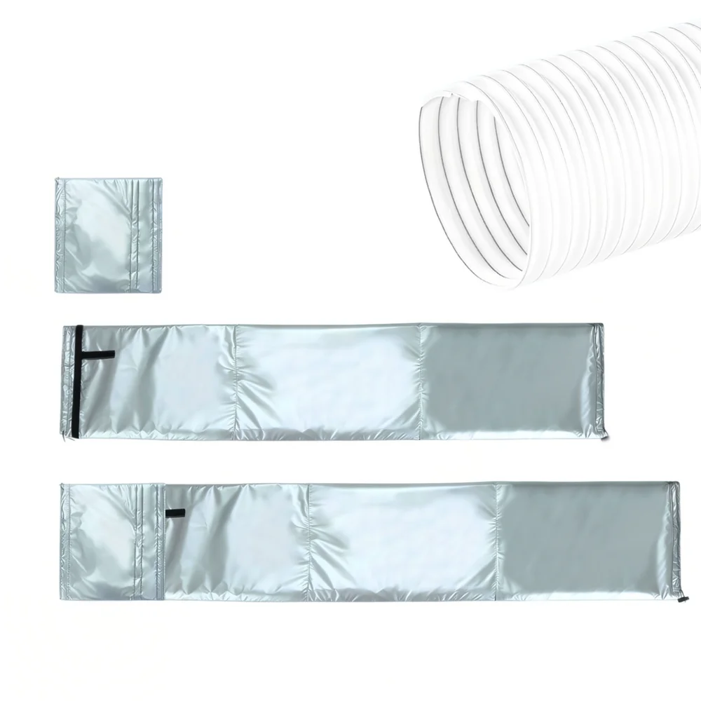Heat Insulation Cover For Mobile AC Exhaust Hose Waterproof Thermal Sleeve Protector For Air Conditioning System