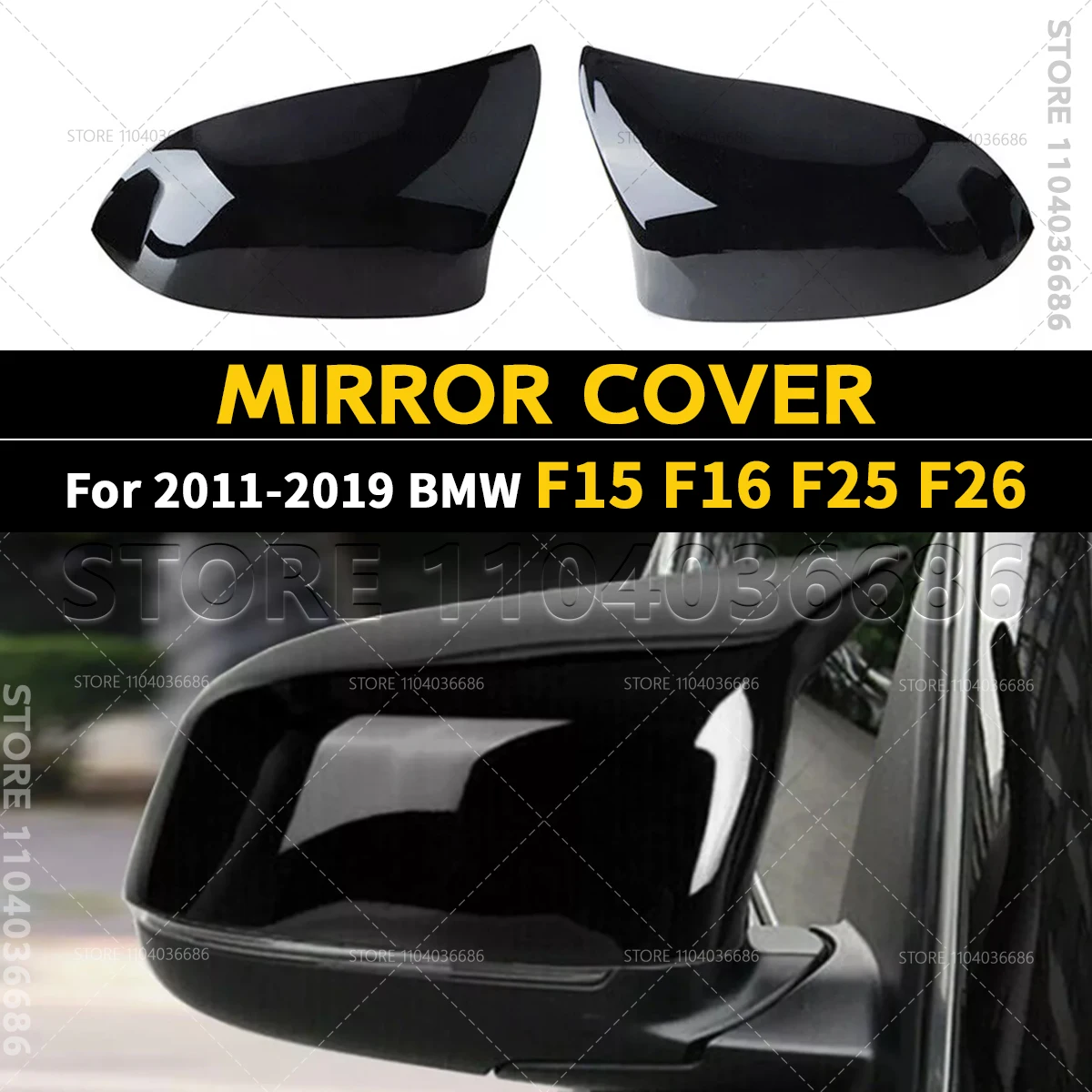 

Для BMW X3 X4 X5 X6 28i 35i 40ex 50ix 2011-2019 гг. (F15 F16 F25 F26) Крышка бокового зеркала двери 51167365113 51167365114