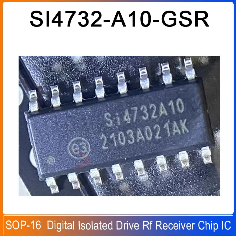 

1/520PCS SI4732-A10-GSR SOP-16 SI4732A10 SI4732 Digital Isolated Drive Rf Receiver Chip IC