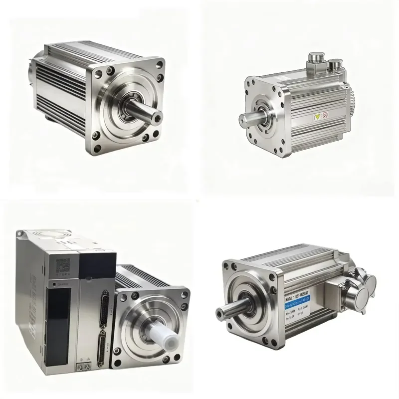 For 1.3KW 3 Phase IE3 Servo Motor 220V 380V 50Hz CNC Drive 130mm Flange Waterproof Industrial Robot Numerical Control