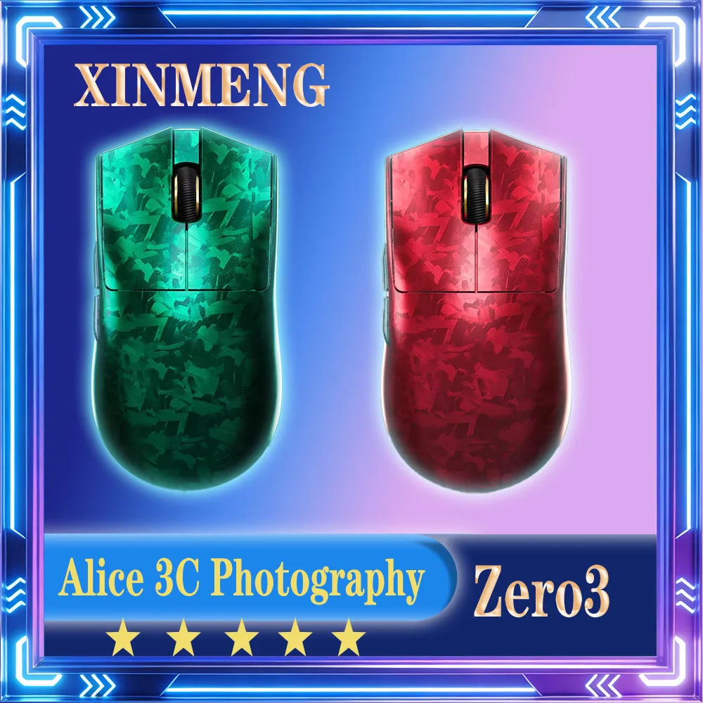 

Беспроводная мышь Xinmeng Zero3 из углеродного волокна, 8K, с низкой задержкой, для киберспорта, игровая мышь, аксессуары для ПК, легкая, эргономичная, для офиса, подарки
