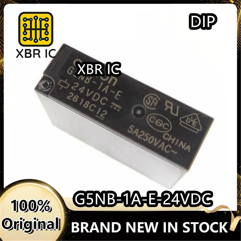 

(20/50 pieces) G5NB-1A-E-2 4VDC Wall-Mounted Boiler Mainboard Relay 5A 24V Brand New Genuine Original Product In Stock