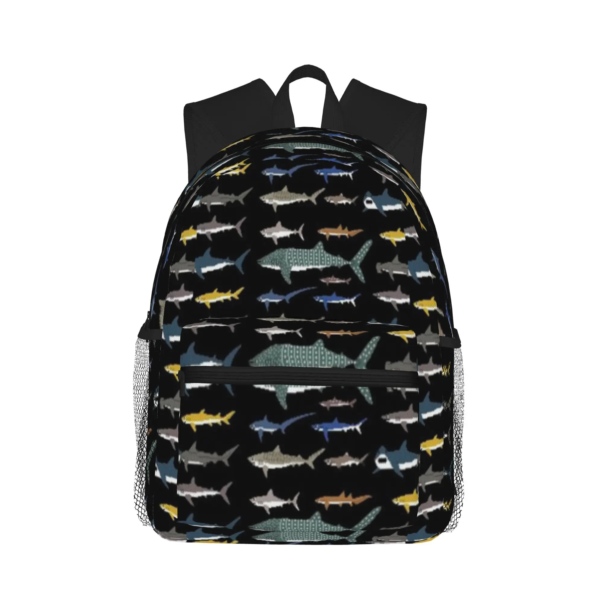 Sharks - The Kids  Picture Show  Casual Backpack for Students and Adults Feminina backpack