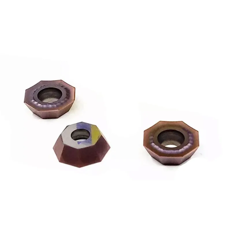 10 من من من الكيت 05OFKT05T3-DM OFKT 05T3 DM إدراج كربيد باستخدام الحاسب الآلي قابل للفهرسة إدراج طحن ثماني الأضلاع للصلب ، الفولاذ المقاوم للصدأ ، الحديد الزهر