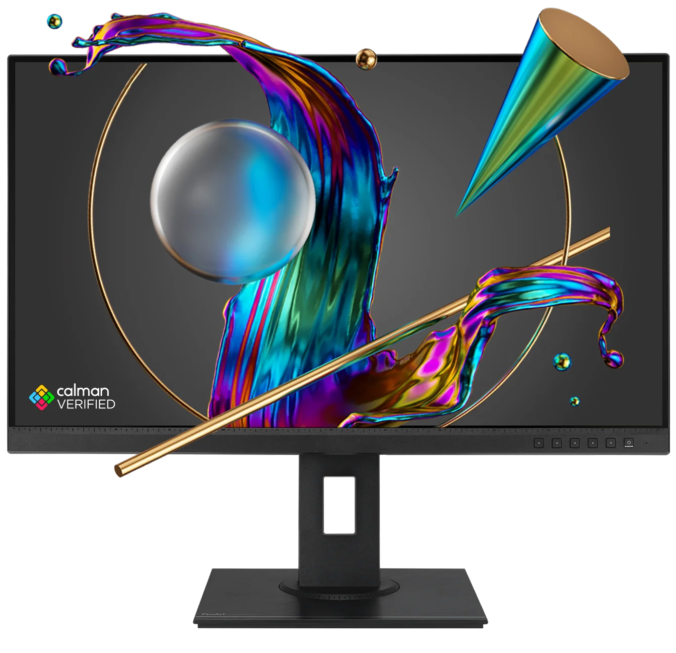 ProArt Display PA278QEV Professional Monitor 27-inch IPS WQHD 2560X1440 100% SRGB 75Hz 16:9 for Photo & Video Editing