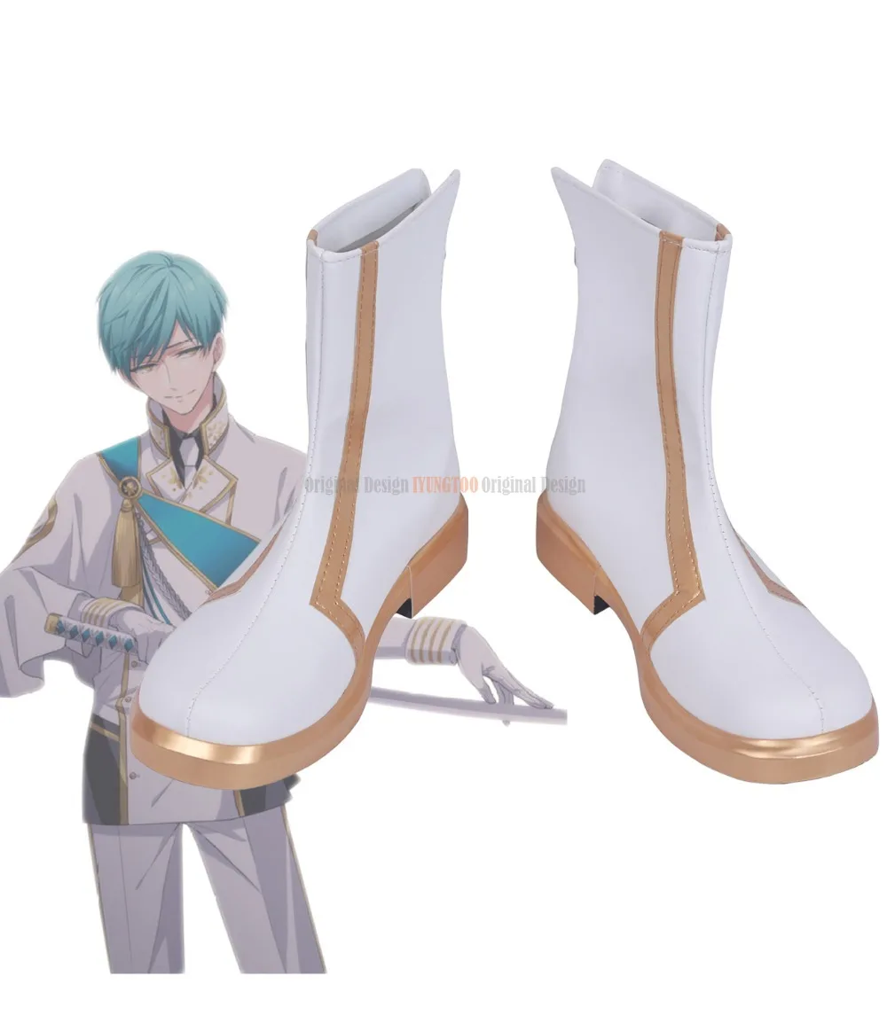 

Белые ботинки для косплея Ichigo Hitofuri Touken ranbu Ichigo Hitofuri, сделанные на заказ