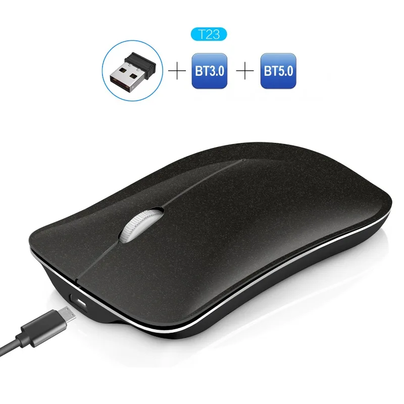 

EOENKK Three-mode Bluetooth 2.4G wireless rechargeable mouse suitable for office game Mouse spot silent wireless mouse