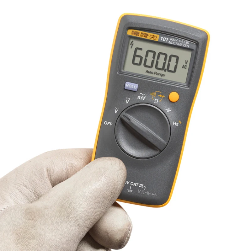 Fluke 101 Basic Digital Multimeter Original FLUKE 101 KIT Pocket Digital Multimeter Auto Range F101