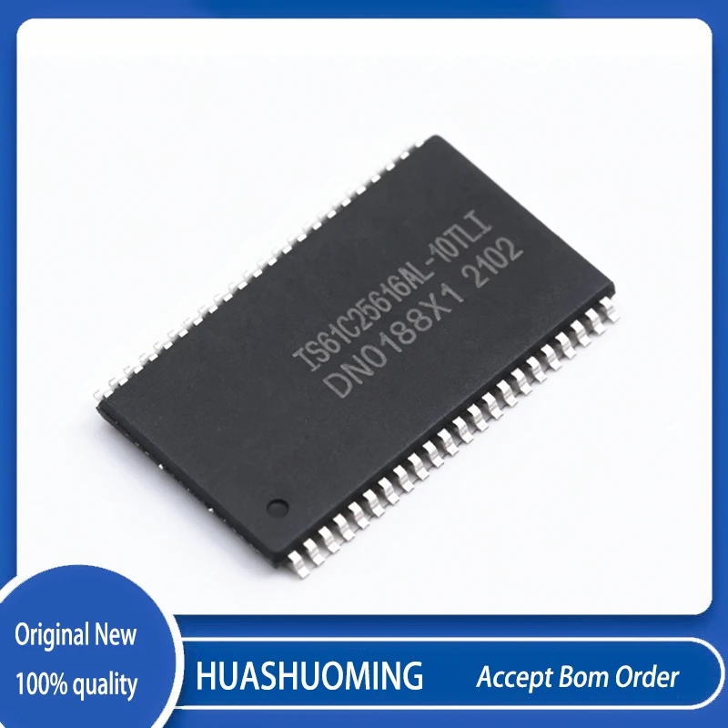 2Pcs/Lot  IS61C25616AL-10TLI  IS61C25616AL-10  IS61C25616  TSOP-44