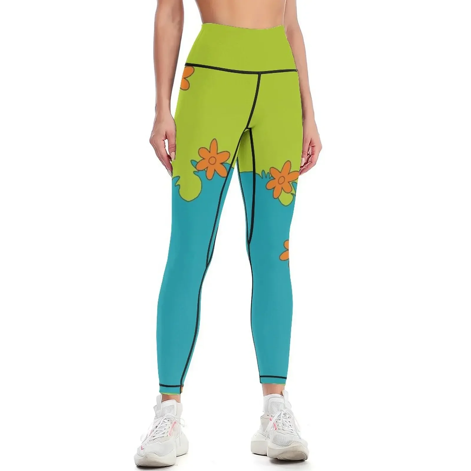 

Mystery pattern Leggings flared Women's tights joggers for workout shorts Womens Leggings
