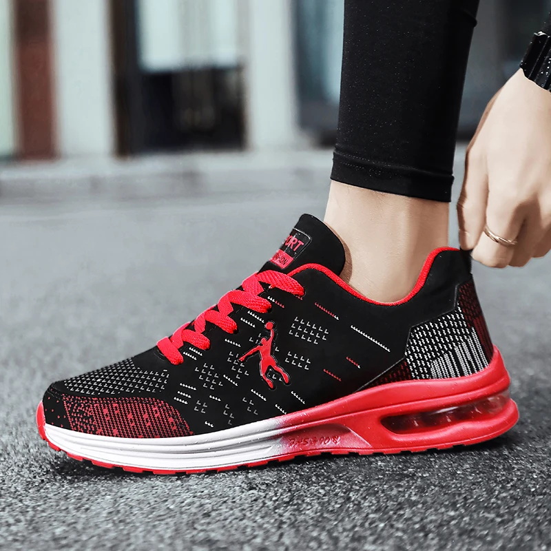 Men Training Tennis Shoes Fashion Men Sneakers Outdoor Air Cushion Athletic Gym Trainers Lace-up Running Shoes Zapatillas Hombre