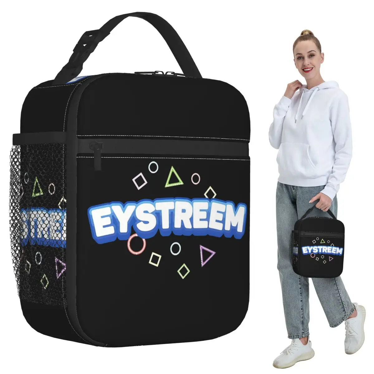 

Термосумка Eystreem для обедов для детей, школьный термоконтейнер для еды, герметичный ланч-бокс