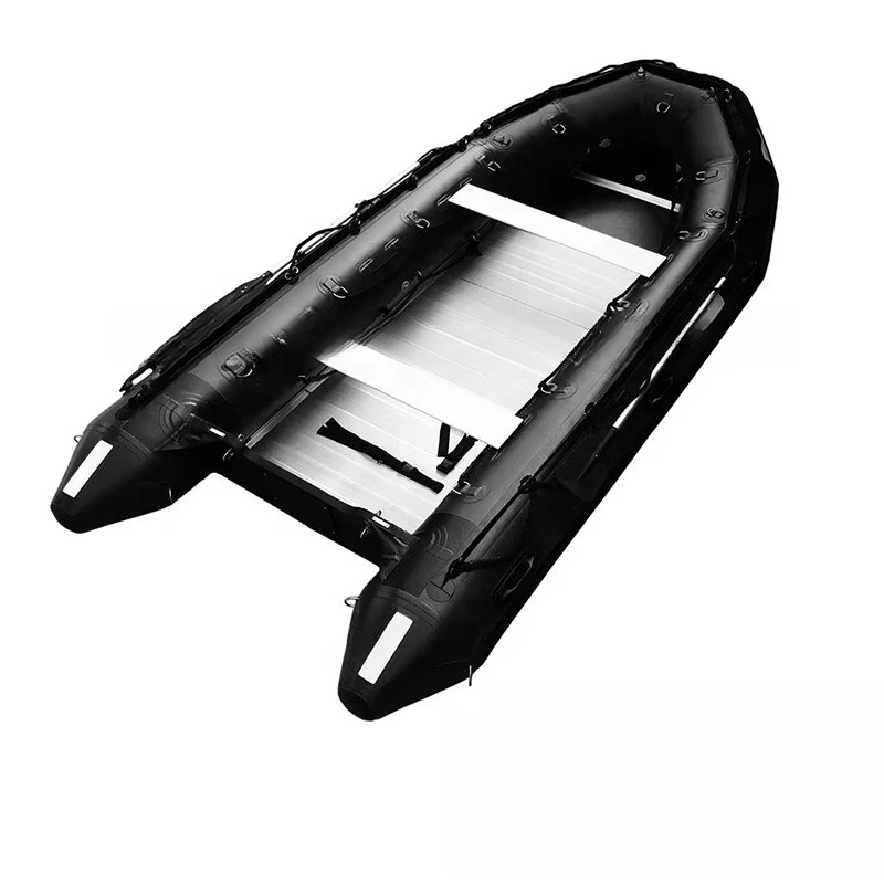 

18ft 550cm Rescue Rubber Boat-Inflatable PVC .9mm High Tear Strength Inflatable Boat for Sale