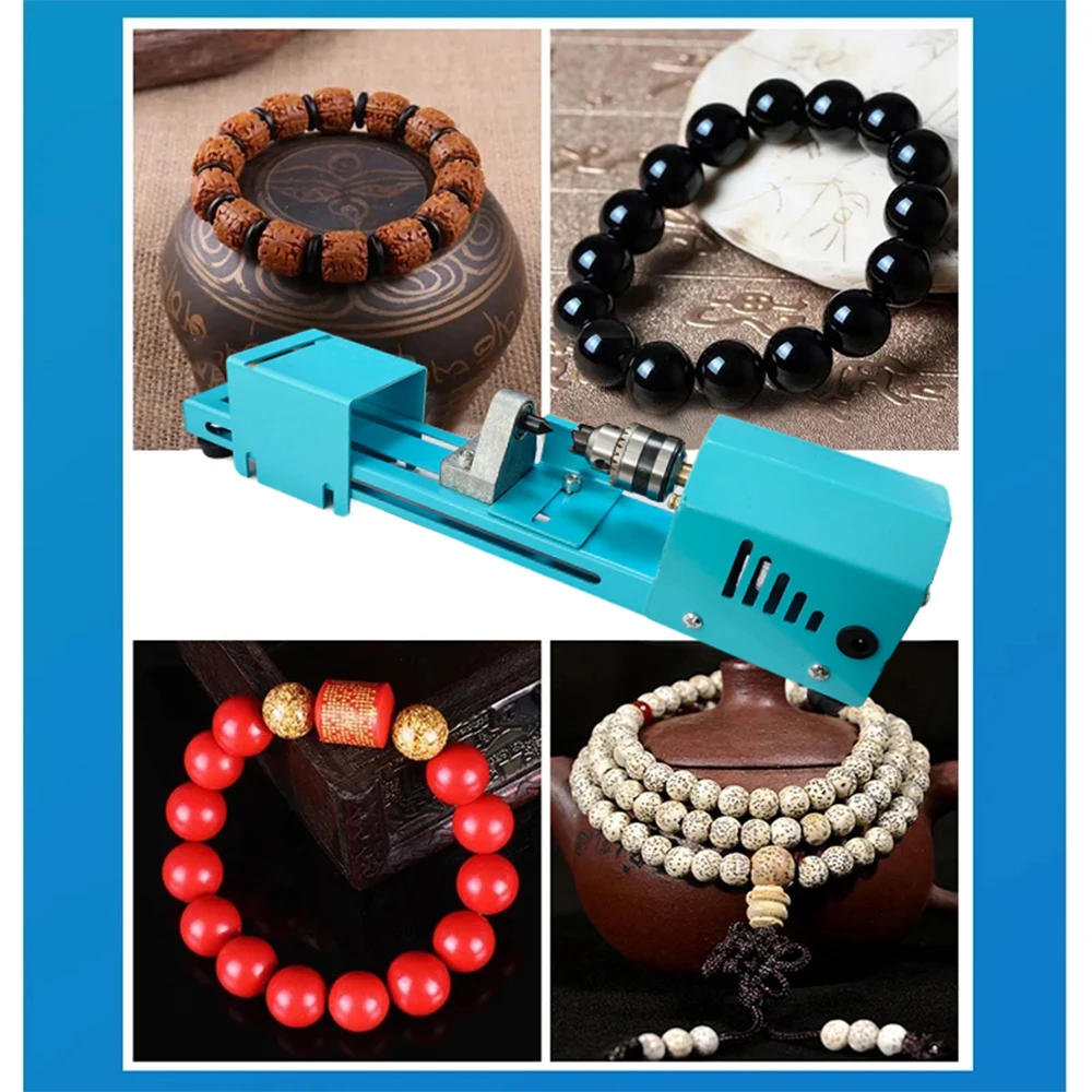 مخرطة الخرزة الصغيرة 150 واط مخرطة الخرز لتقوم بها بنفسك مخرطة الخرز النجارة آلة الحفر أدوات دوارة