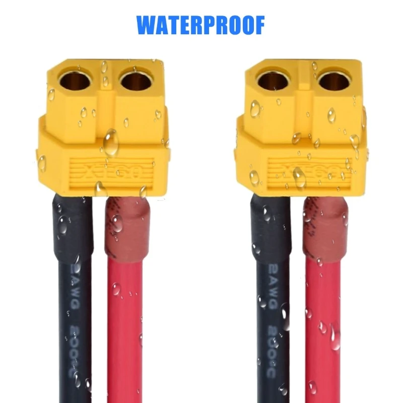 Upgrades XT60 Harness Hobbyist Battery Connectors 50cm for Remote Control Models Ensures Safe Electrical Connection