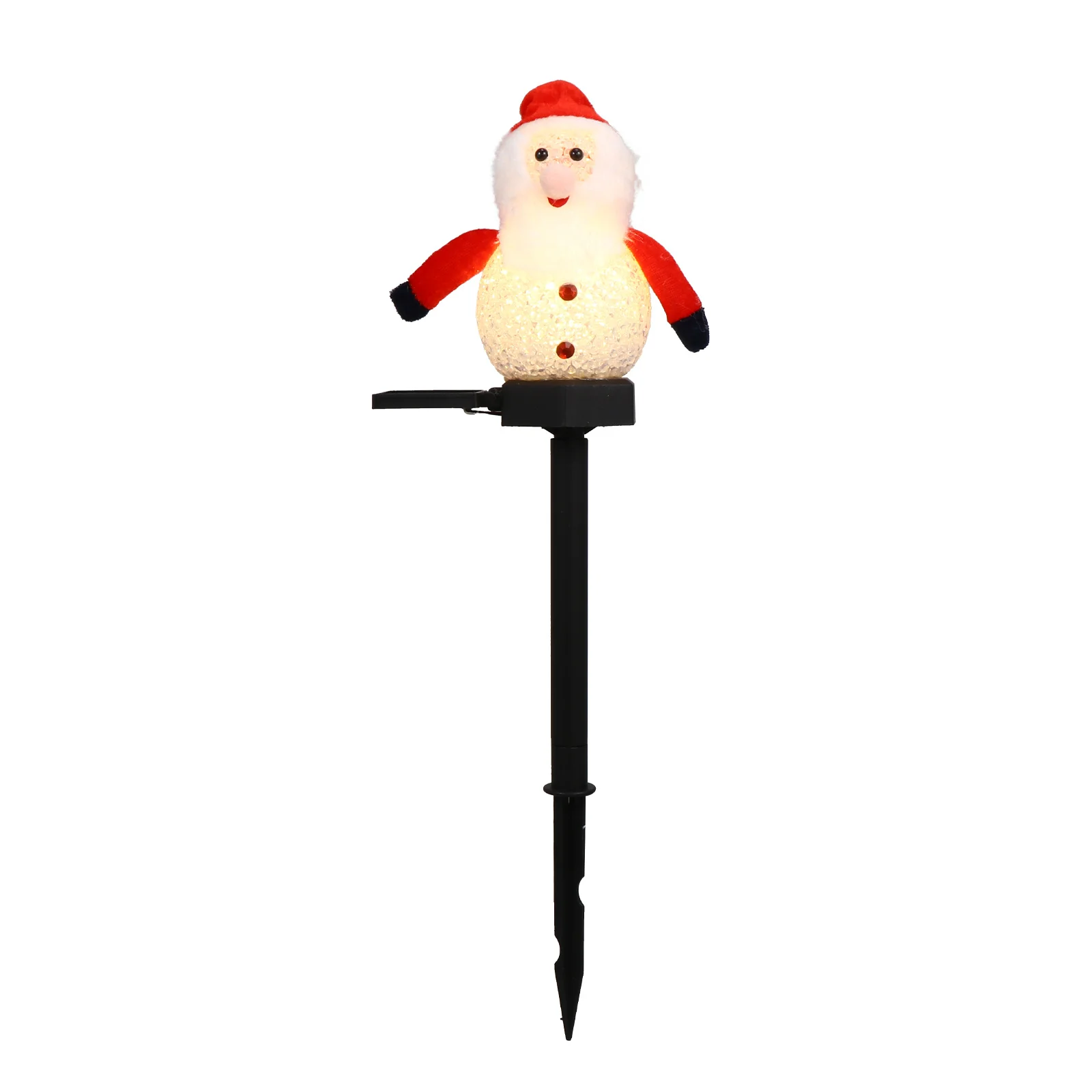 

1Pcs Solar Christmas Light Santa Claus Ground Insert Light for Garden Lawn Outdoor Yard Xmas Decorative Lamp Christmas Lamp