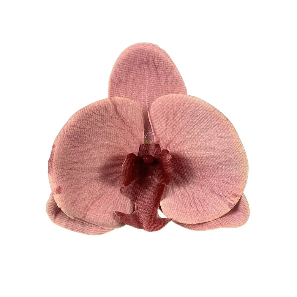 Korean Style Butterfly Orchid Artificial Flower Handmade Scrapbooking Artificial Butterfly Orchid 11cm DIY