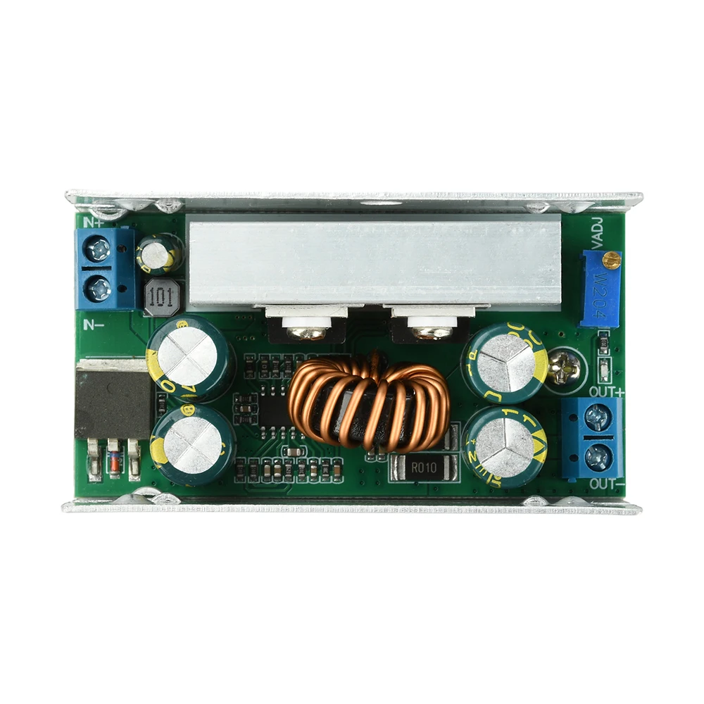 DC 60V 15A 200W DC-DC 8-55V auf 1-36V Step-Down-Wandler Buck-Stromversorgungsmodul Einstellbarer Spannungsregler mit Gehäuse – Detail 4